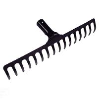 Ancinho Curvo Leve Com 16 Dentes Tramontina Em Aço Sem Cabo Tramontina - 1