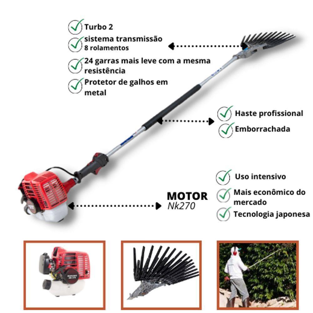 Derriçadeira De Café Turbo 2 24 Dedos 25,4cc Motor-nk 270 - 4