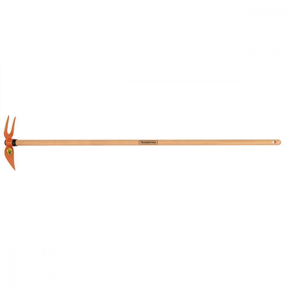 Sacho Coração Duas Pontas em Aço com Cabo de Madeira 120 Cm - 1