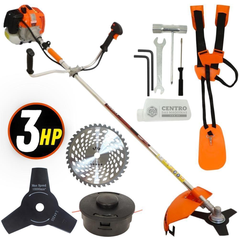 Roçadeira Lateral Vulcan Vr620h 62cc 3hp C/ Lâmina - 1