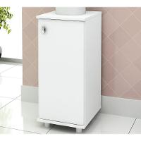 Balcão Para Bebedouro 01 Porta Bl3306 Branco Branco - 1