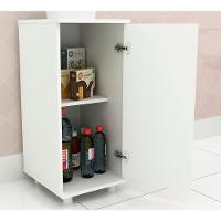 Balcão Para Bebedouro 01 Porta Bl3306 Branco Branco - 3
