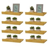 Kit 8 Prateleiras Porta Quadros 60 X 10cm Suporte Invisível - 3