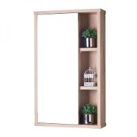 Espelho Para Banheiro Com Armário Milano Carvalho - 3