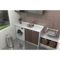 Tanque De Parede Hera Wall 30 L Em Inox Acetinado 50X40 Cm - 1