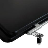 Assento Sanitário Poliéster Link Preto Fosco - 2