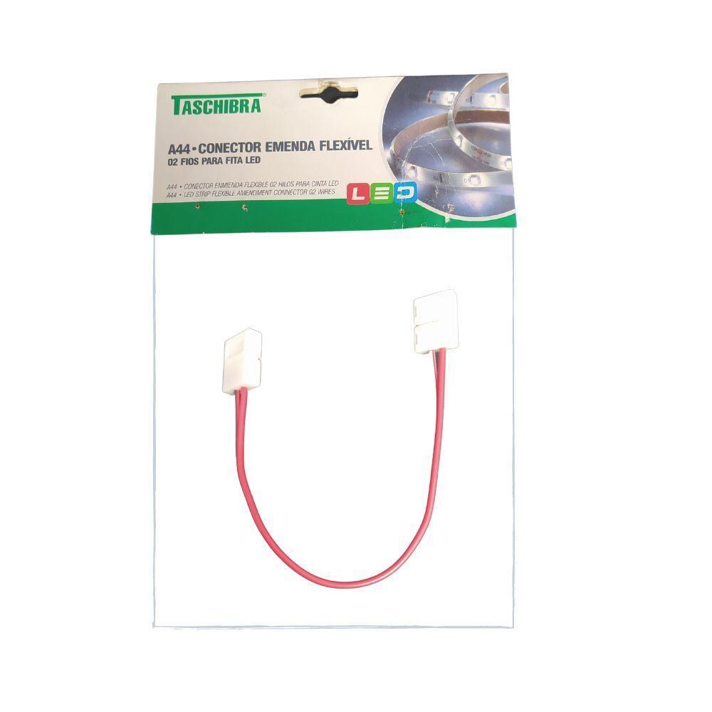 Conector Taschibra A44 2 Fios P/ Emenda De Fita Led Slim - 2