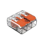 Conector Emenda Compacto Wago 221-613 - 3 Pólos Até 6mm² - 1