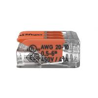 Conector Emenda Compacto Wago 221-613 - 3 Pólos Até 6mm²