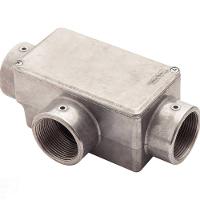 Condulete Fixo 1.1/2" Tipo "t" - Com Tampa / Rosca Bsp / Sem Pintura Tramontina - 1