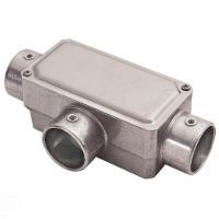 Condulete Fixo 1" Tipo "t" - Com Tampa / Sem Rosca / Sem Pintura Tramontina - 1