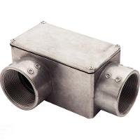 Condulete Fixo 2.1/2" Tipo "lr" - Com Tampa / Rosca Bsp / Sem Pintura Tramontina - 1