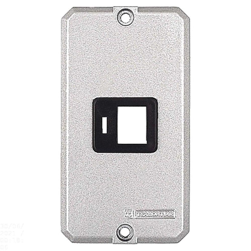 Tampa Para Condulete 1/2" E 3/4" Com 1 Posto Com Suporte Para Rj Tramontina - 1