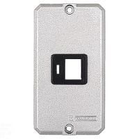 Tampa Para Condulete 1/2" E 3/4" Com 1 Posto Com Suporte Para Rj Tramontina - 1