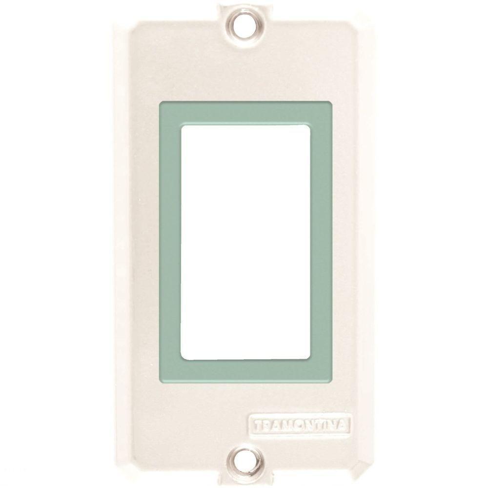 Tampa Para Condulete 1/2" E 3/4" Com 1 Posto Vertical Para Sistema Modular Tramontina - 1