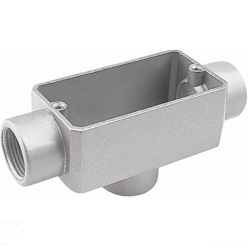 Condulete Fixo 3/4" Tipo "tb" - Sem Tampa / Sem Rosca / Com Pintura Eletrostática A Pó Tramontina - 1