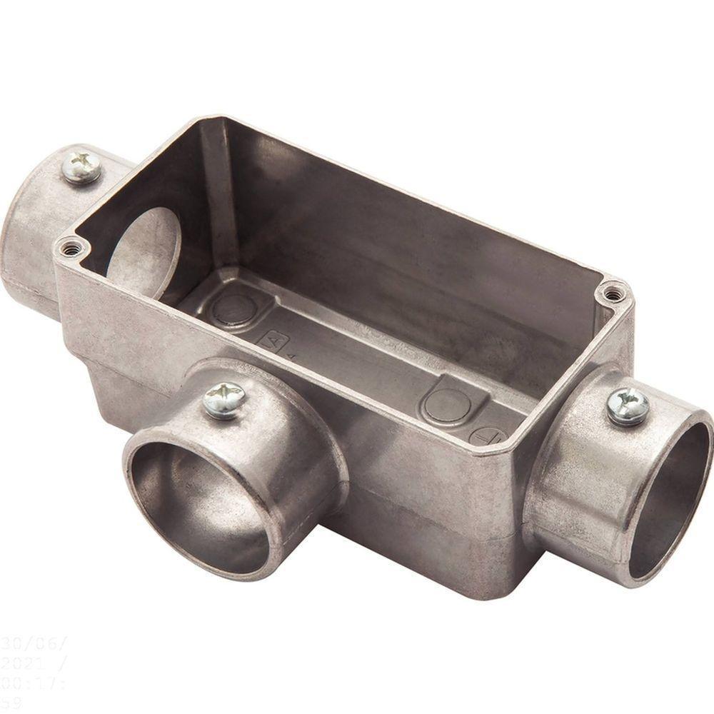 Condulete Fixo 1" Tipo "t" - Sem Tampa / Sem Rosca / Sem Pintura Tramontina - 1