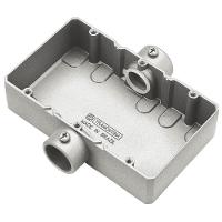 Condulete Triplo 3/4" Tipo "ct" - Sem Tampa / Sem Rosca / Com Pintura Eletrostática A Pó Tramontina - 3