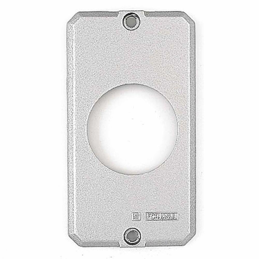 Tampa Para Condulete 1/2" E 3/4" Com 1 Posto Redondo Tramontina - 1