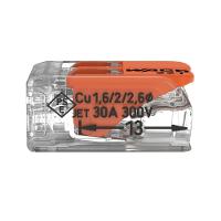 15 Conectores Automáticos Até 6,0mm 2 Polos 41a 221-612 - Wago - 7