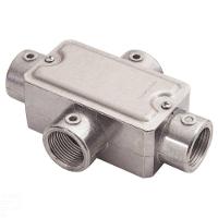 Condulete Fixo 3/4" Tipo "x" - Com Tampa / Rosca Bsp / Sem Pintura Tramontina - 1