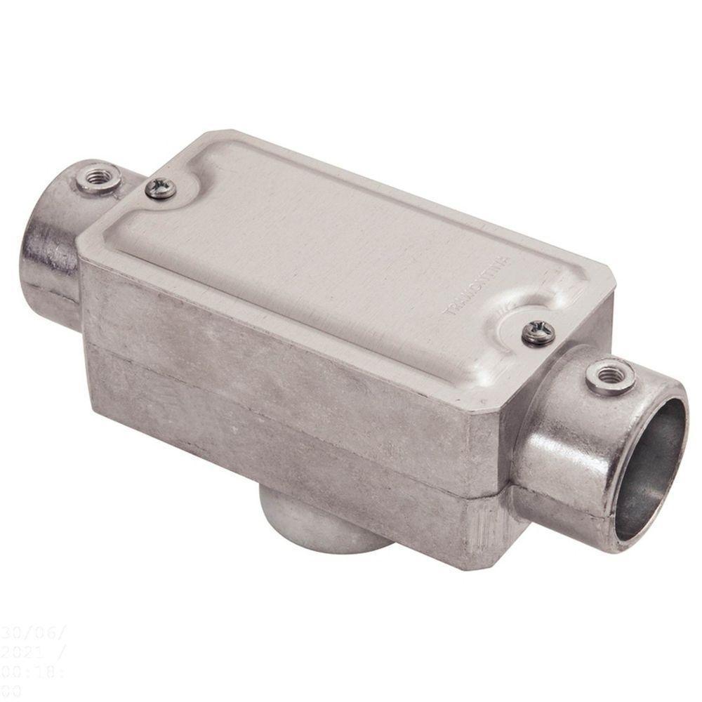 Condulete Fixo 1/2" Tipo "tb" - Com Tampa / Sem Rosca / Sem Pintura Tramontina - 1