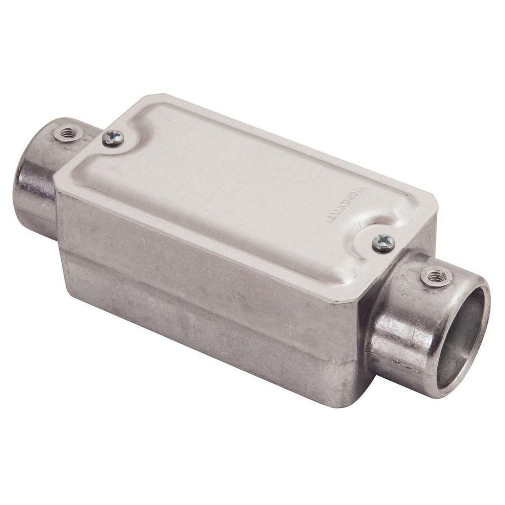 Condulete Fixo 3/4" Tipo "c" - Com Tampa / Sem Rosca / Sem Pintura Tramontina - 1