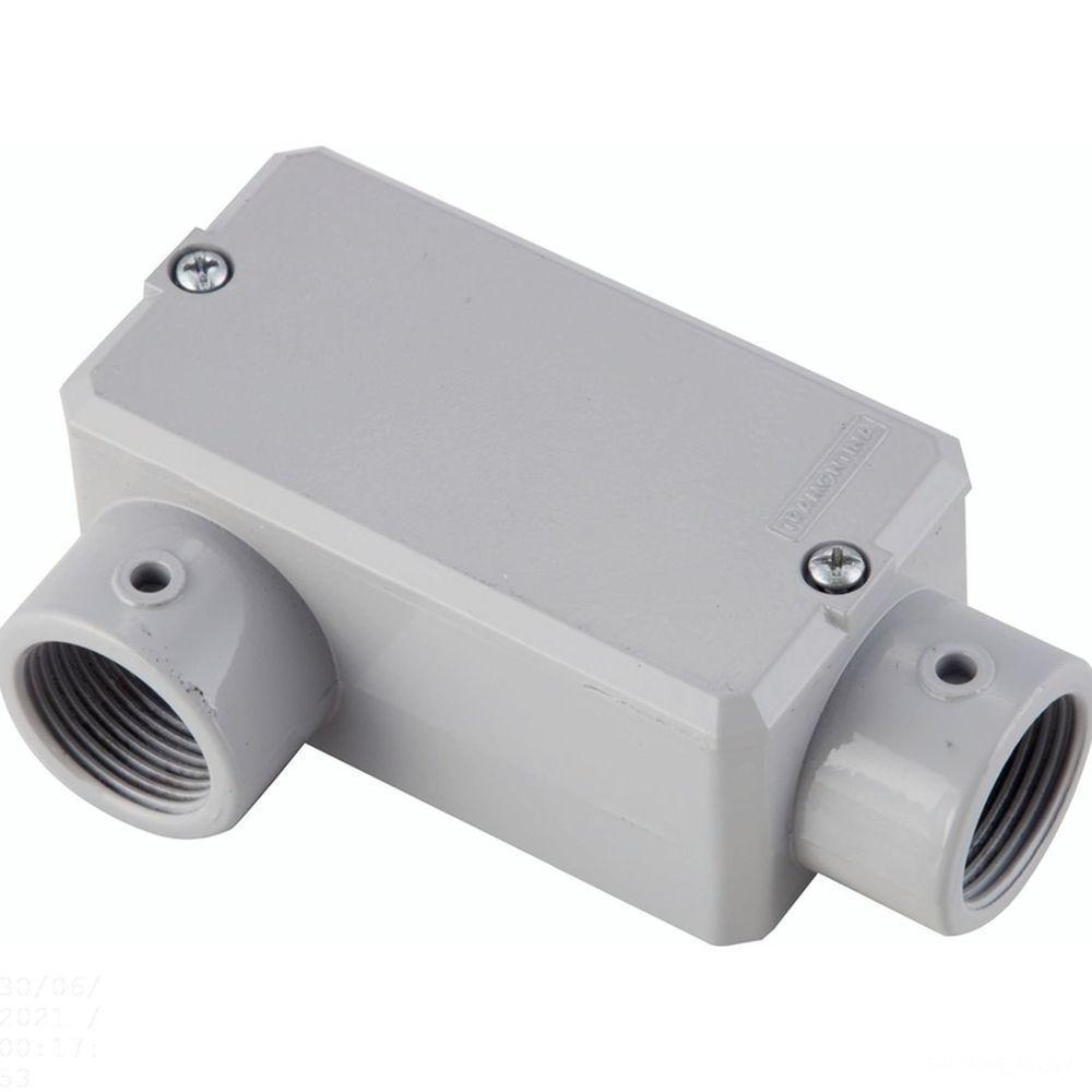 Condulete Fixo Tipo "lr" 1.1/2" Tramontina Com Tampa / Com Rosca / Com Pintura Tramontina - 1