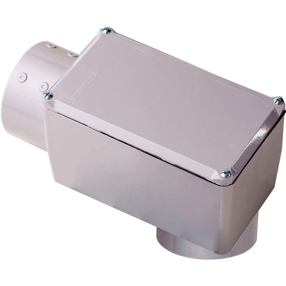 Condulete Fixo 4" Tipo "lb" - Com Tampa / Rosca Npt / Com Pintura Eletrostática A Pó Tramontina - 1