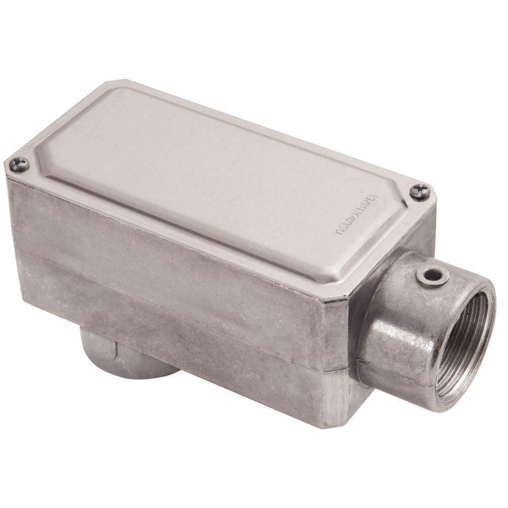 Condulete Fixo 1" Tipo "lb" - Com Tampa / Rosca Bsp / Sem Pintura Tramontina - 1