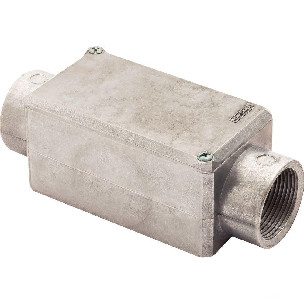 Condulete Fixo 1.1/4" Tipo "c" - Com Tampa / Rosca Bsp / Sem Pintura Tramontina - 1