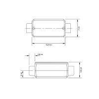 Condulete Fixo 1.1/4" Tipo "c" - Com Tampa / Rosca Bsp / Sem Pintura Tramontina - 3