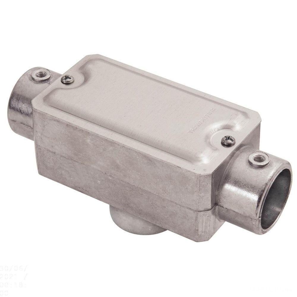 Condulete Fixo 3/4" Tipo "tb" - Com Tampa / Sem Rosca / Sem Pintura Tramontina - 1