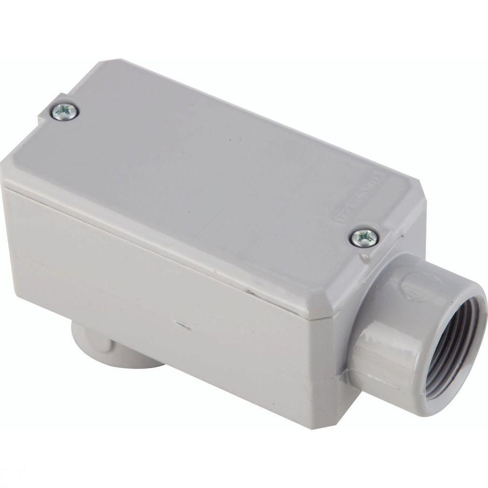 Condulete Fixo Lb 1.1/4" Tramontina - Com Rosca Bsp / Com Tampa / Com Pintura Tramontina - 1