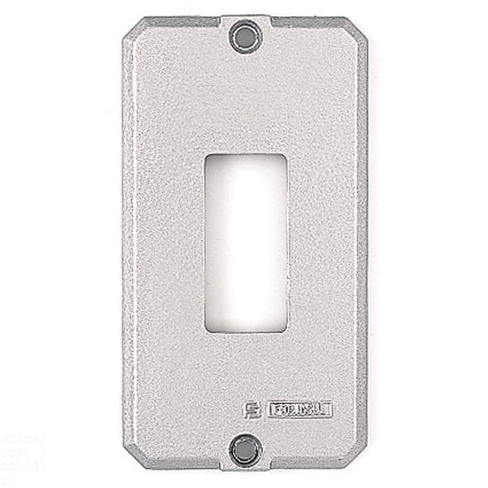 Tampa Para Condulete 1/2" E 3/4" Com 1 Posto Redondo Tramontina - 1