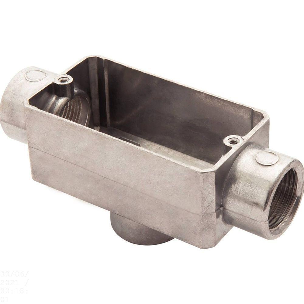 Condulete Fixo 3/4" Tipo "tb" - Sem Tampa / Rosca Bsp / Sem Pintura Tramontina - 1