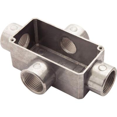 Condulete Fixo 1" Tipo "x" - Sem Tampa / Rosca Bsp / Sem Pintura Tramontina
