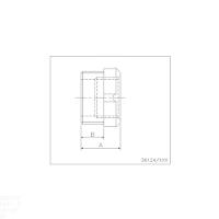 Redução Com Rosca 1.1/4" X 3/4" Tramontina Sem Pintura Tramontina - 2