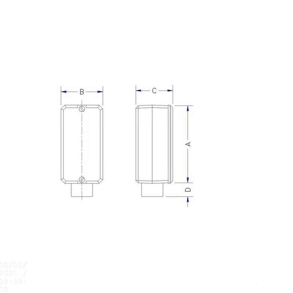 Condulete Fixo 3/4" Tipo "e" - Sem Tampa / Sem Rosca / Sem Pintura Tramontina - 2