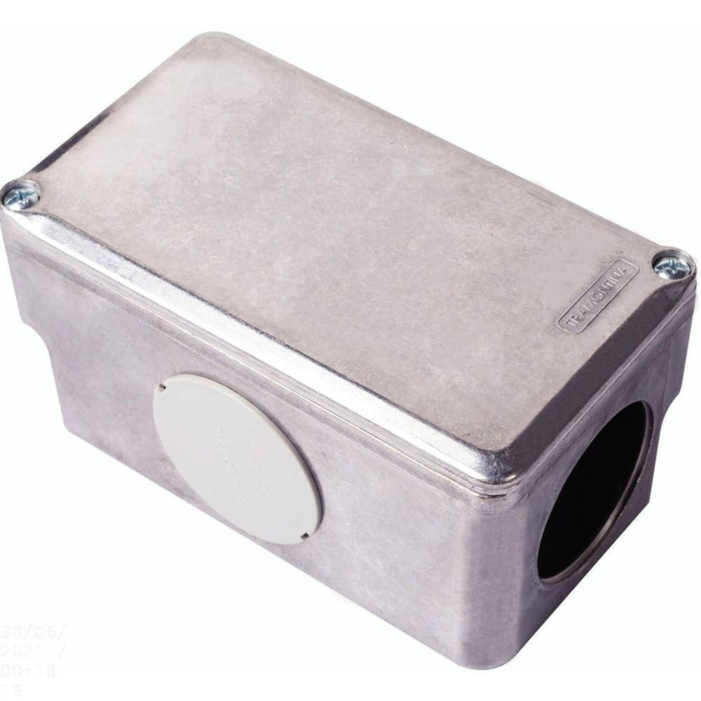 Condulete Múltiplo 1.1/2" Tipo "x" Com Tampa Tramontina - 1