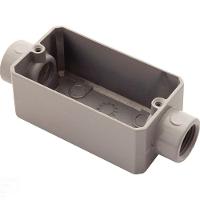 Condulete Fixo 1/2" Tipo "c" - Sem Tampa / Rosca Bsp / Com Pintura Eletrostática A Pó Tramontina - 1