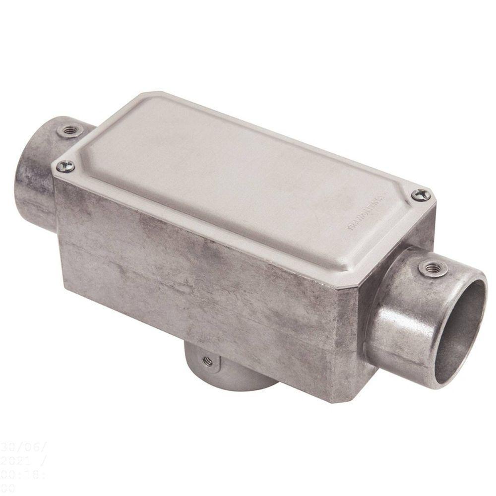 Condulete Fixo 1" Tipo "tb" - Com Tampa / Sem Rosca / Sem Pintura Tramontina - 1