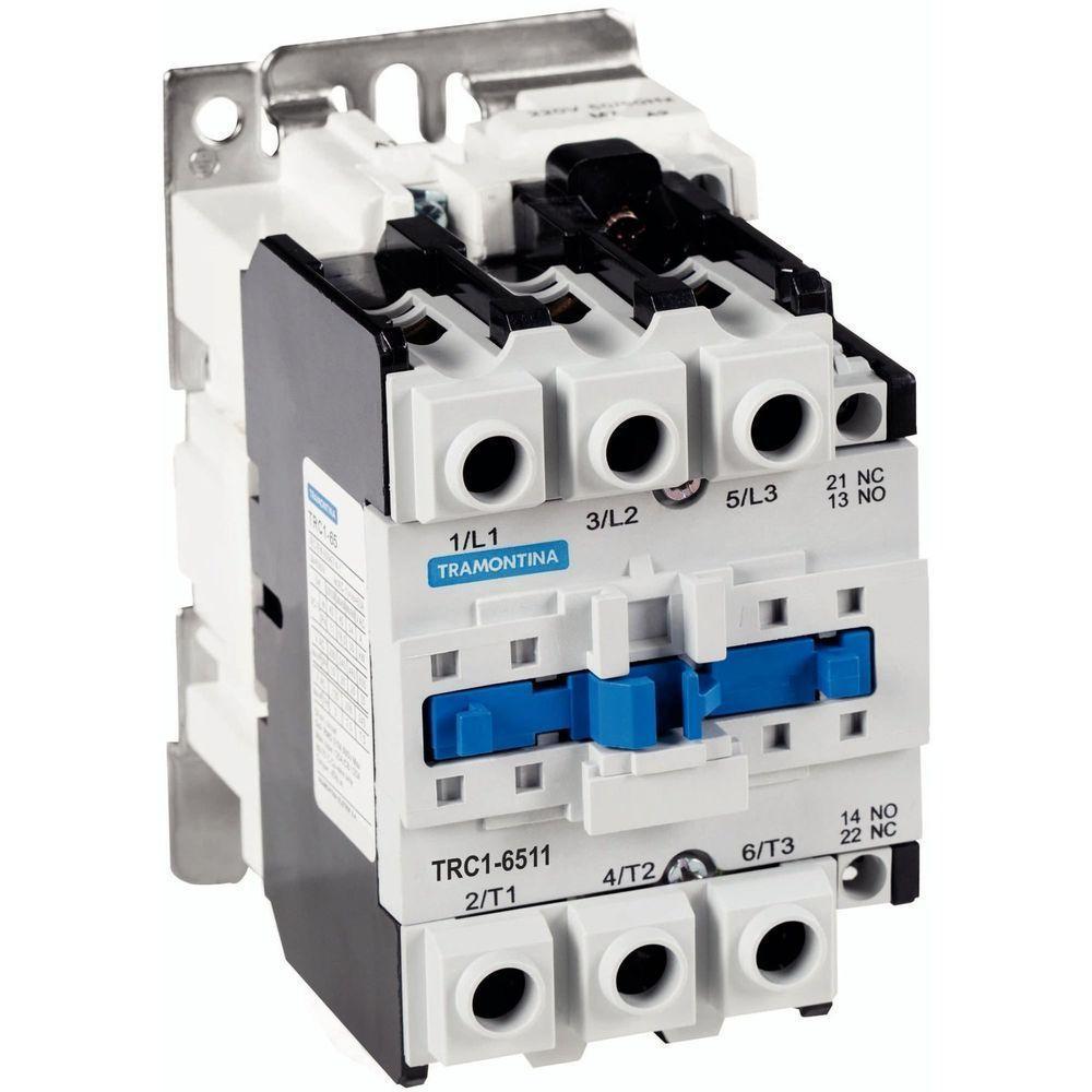 Contator Tripolar Tramontina Trc1-6511 65 A 220 Vca 1na+1nf Tramontina - 1