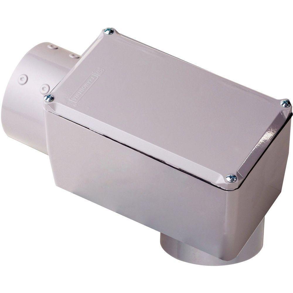 Condulete Fixo 2.1/2 Polegada Tipo Lb Com Rosca Npt E Tampa Com Pintura Eletrostática A P - 1