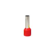 Terminal Pré-isolado Pino Tubular 10,0mm² - Vermelho - 50 Unidades - 1