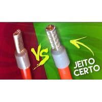 Terminal Pré-isolado Pino Tubular 10,0mm² - Vermelho - 50 Unidades - 3