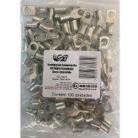 Terminal De Compressão Olhal Com Boca Expandida 10,0mm² - 100 Unidades - 10