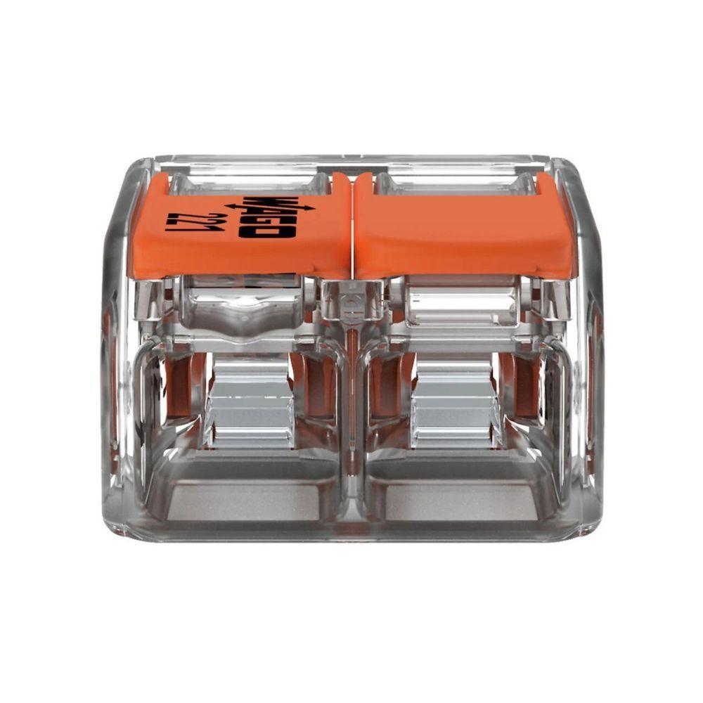 30 Conectores Automáticos Até 6,0mm 2 Polos 41a 221-612 - Wago - 7