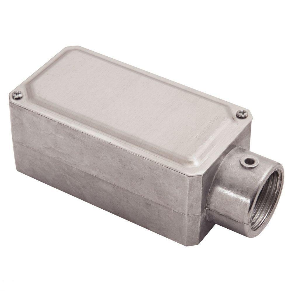 Condulete Fixo 1" Tipo "e" Tramontina Com Tampa / Com Rosca / Sem Pintura Tramontina - 1