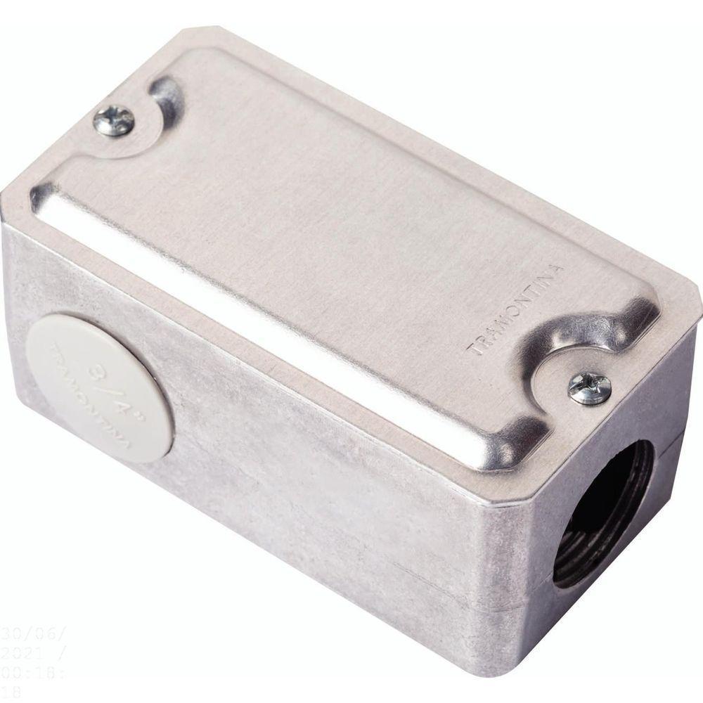 Condulete Múltiplo 3/4" Tipo "l" Com Tampa Tramontina - 1